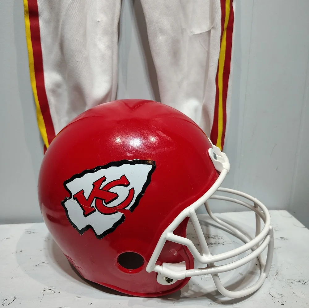 Franklin Kansas City Chiefs‎ Deluxe Jersey Set Youth Size Small Medium Helmet